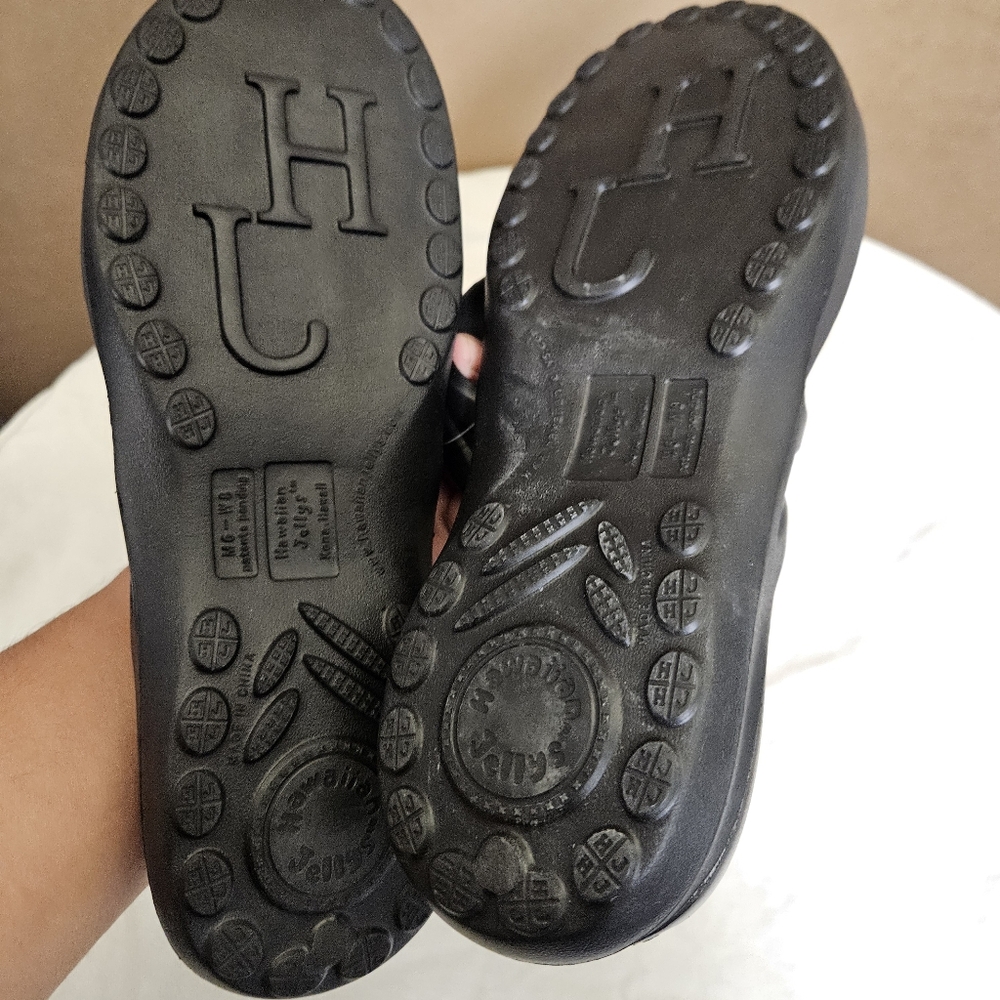O ' o Black Lava Sandals Women Size 8 - Picture 15 of 16